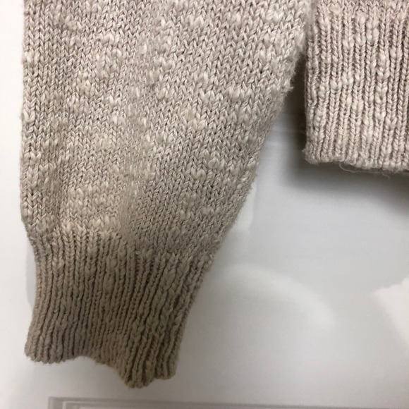 Lucky Brand Sweater Men's Small Original California Knit Neutral Minimal - Picture 6 of 9